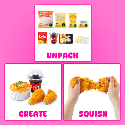 ZURU Slime Mart Fast Food DIY Slime Kit