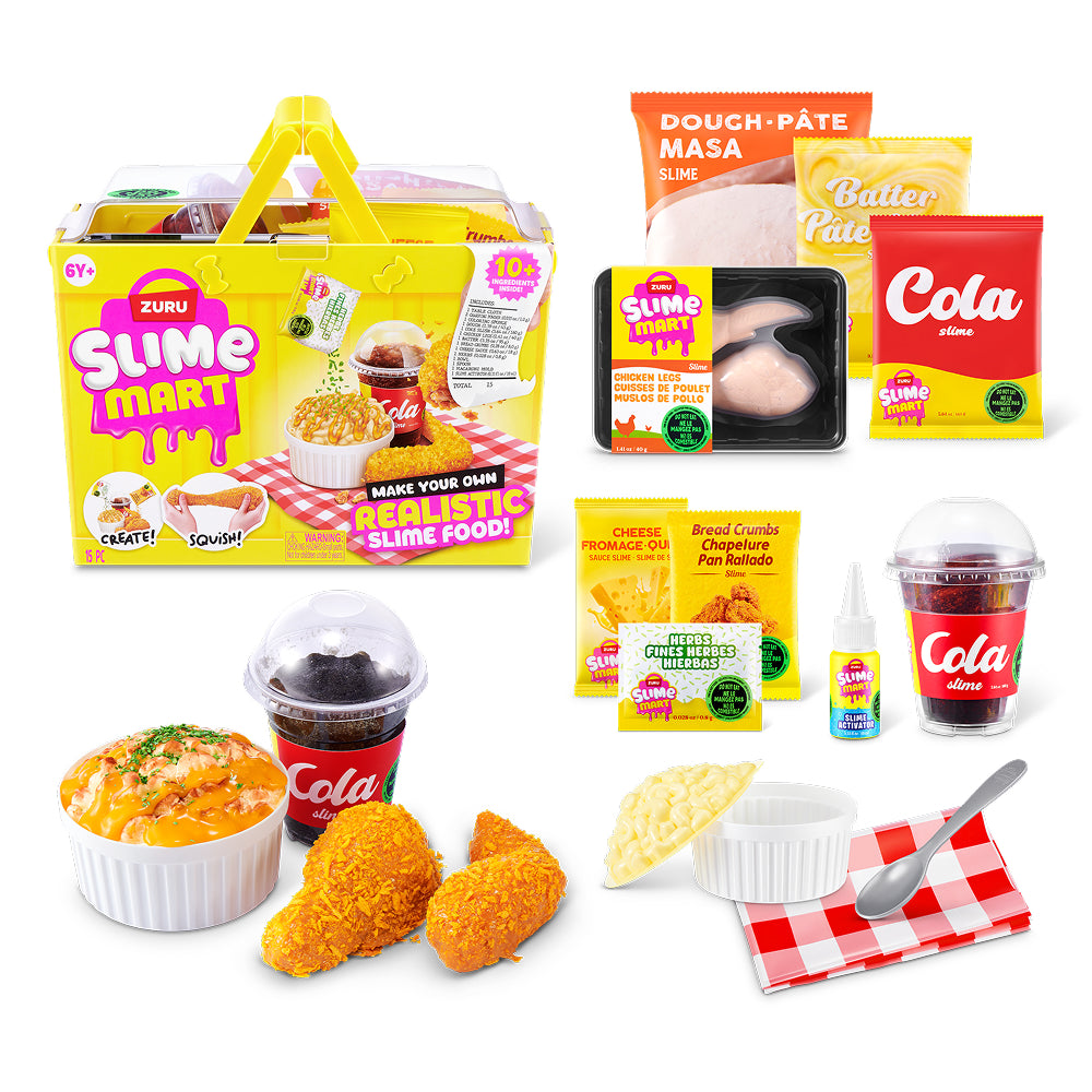 ZURU Slime Mart Fast Food DIY Slime Kit