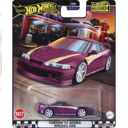 Hot Wheels Premium Boulevard Custom '01 Acura Integra GSR #107
