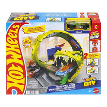 Hot Wheels City Nemesis Snake Strike Attack Playset with Vehicle