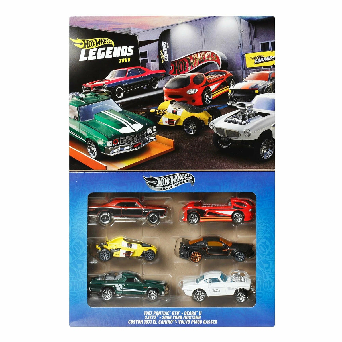 Hot Wheels Silver Series HW Legends 6-Car Multipack