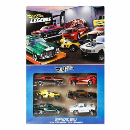 Hot Wheels Silver Series HW Legends 6-Car Multipack