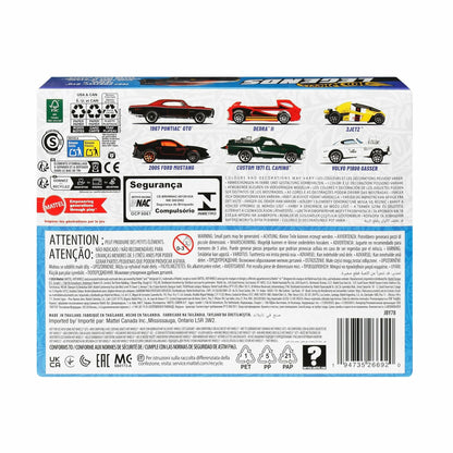 Hot Wheels Silver Series HW Legends 6-Car Multipack