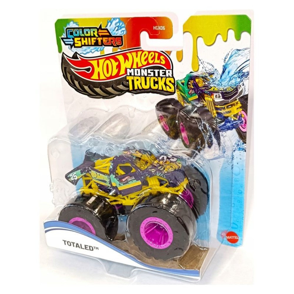 Hot Wheels Monster Trucks Color Shifters Totaled 1:64