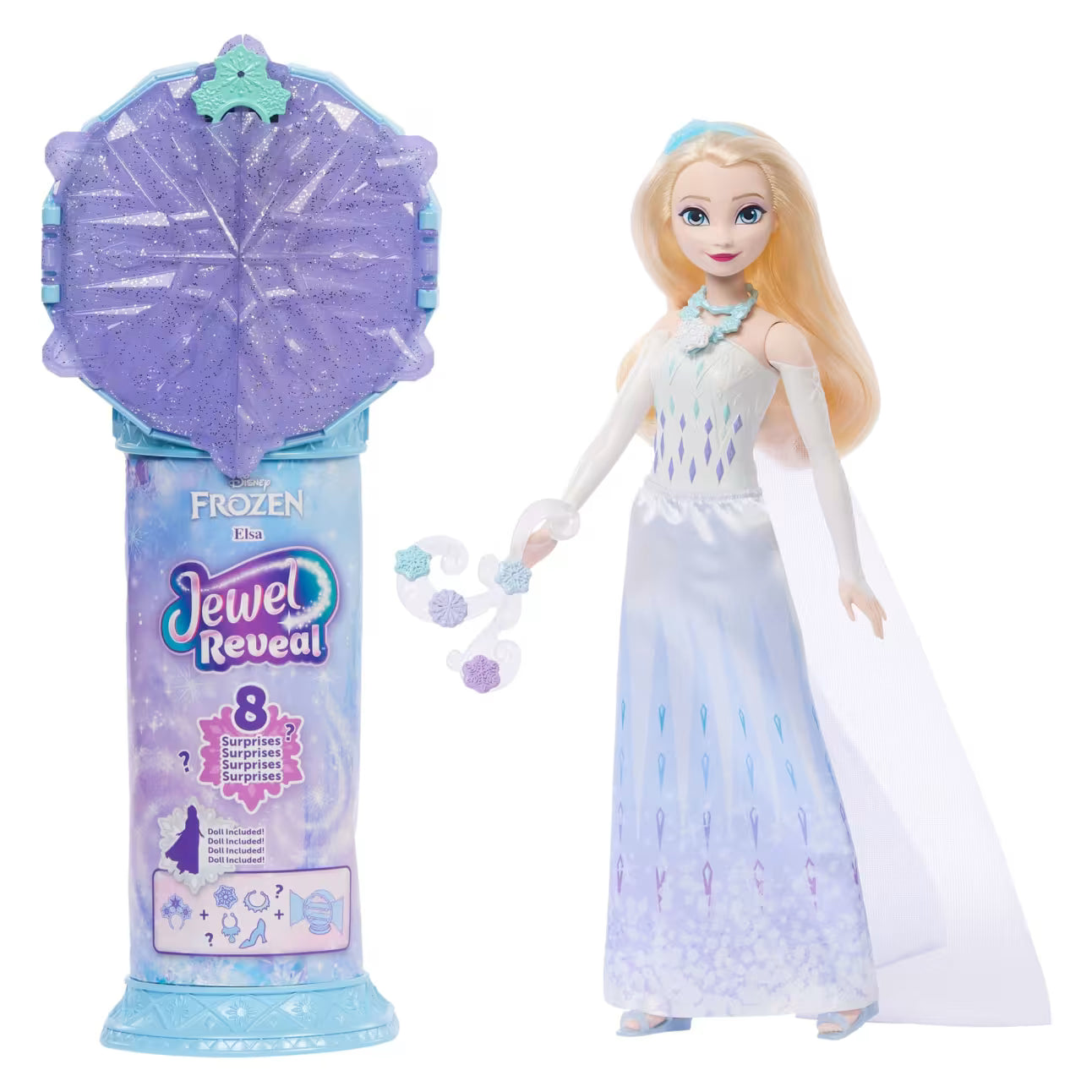Disney Princess Fashion Doll Jewel Reveal Elsa