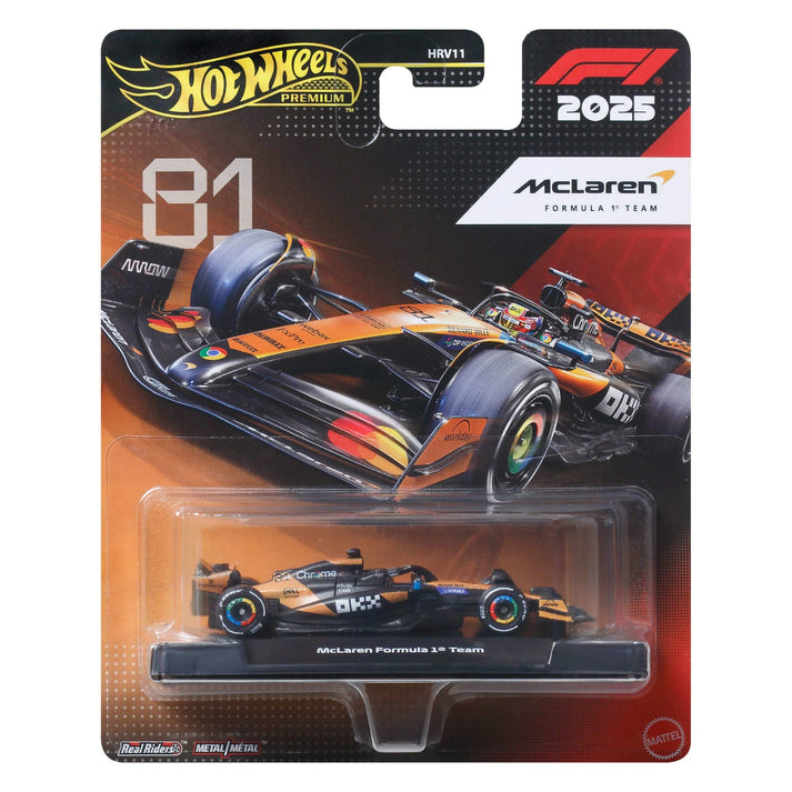 Hot Wheels Premium F1 McLaren Oscar Piastri #81 | Toy Station – Toy Station