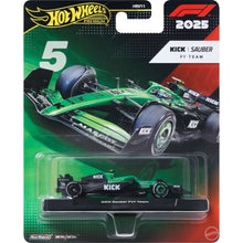 Hot Wheels Premium F1 Kick Sauber Gabriel Bortoleto #5 1:64