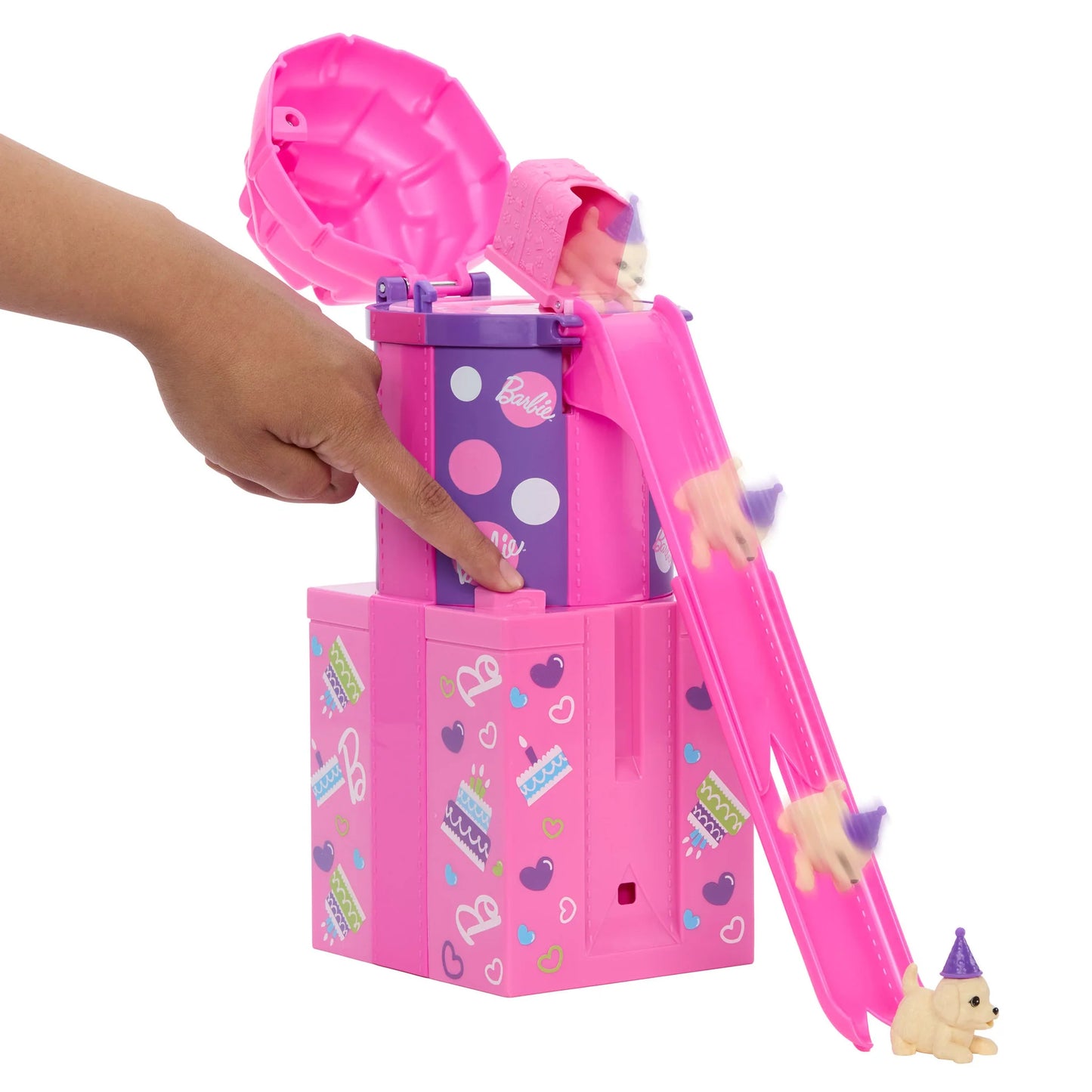 Barbie Party Unboxed Surprise & Slide