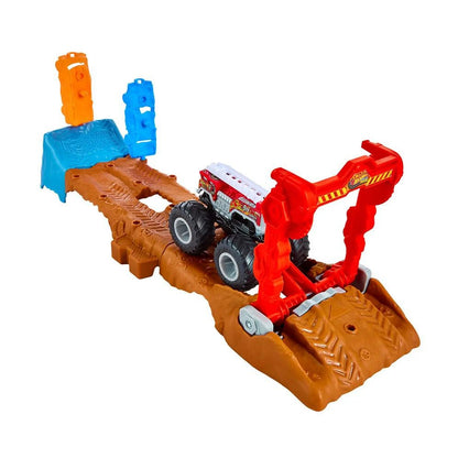 Hot Wheels Monster Trucks 5 Alarm Stunt Launcher