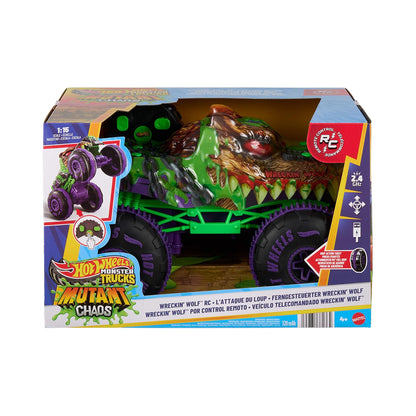 Hot Wheels Mutant Chaos Wreckin' Wolf RC 1:15