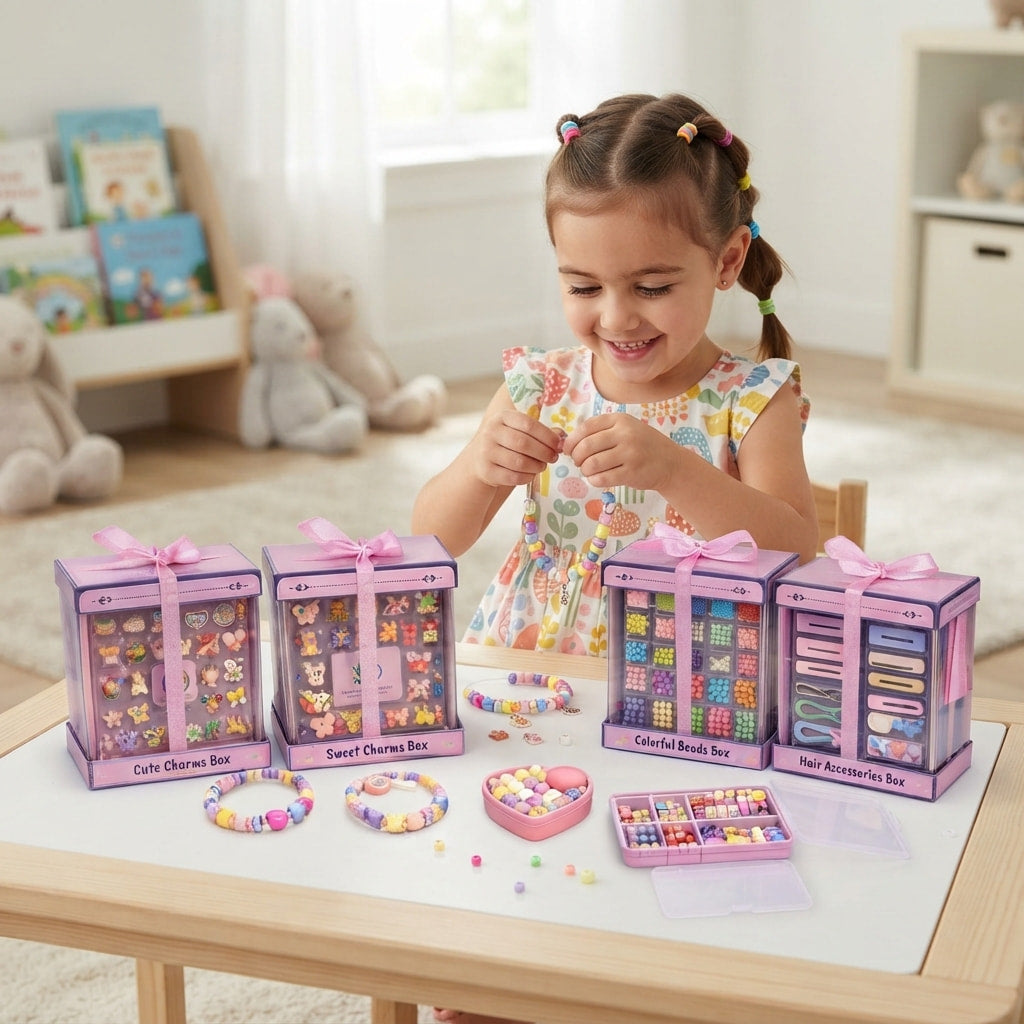 Caniya DIY Bead Jewellery Set with Storage Case