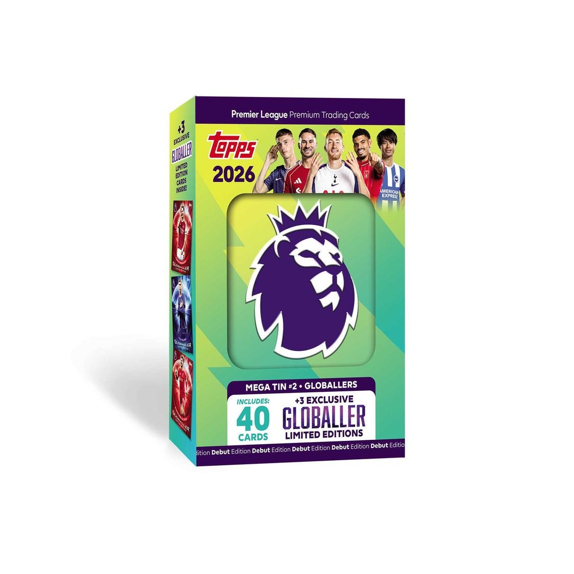 Topps Match Attax 2025/26 Mega Tin UEFA Football Trading Cards Assorted