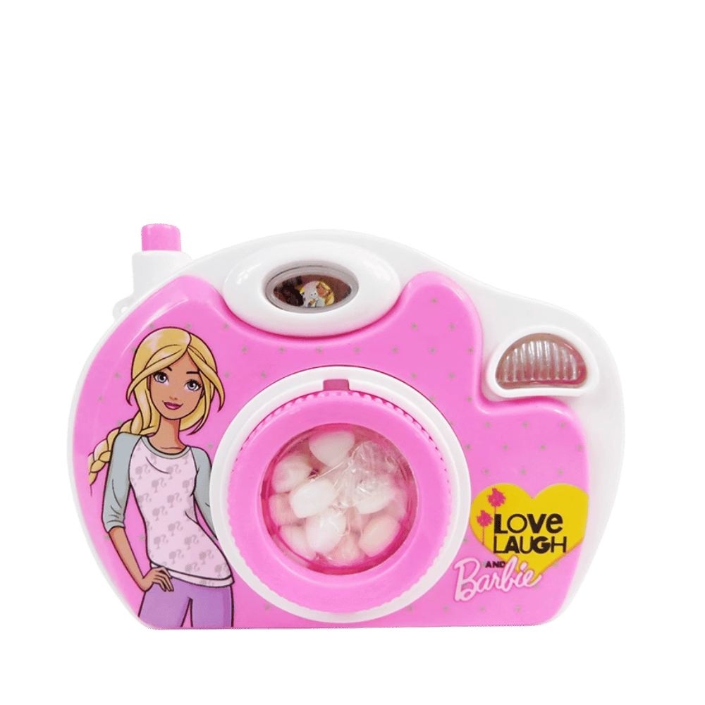 BARBIE CAMERA WITH CANDY