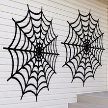 Spiderweb Door Decoration-Plastic 65X65 Inches