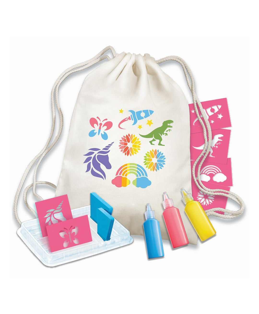 Stencil Backpack Printing