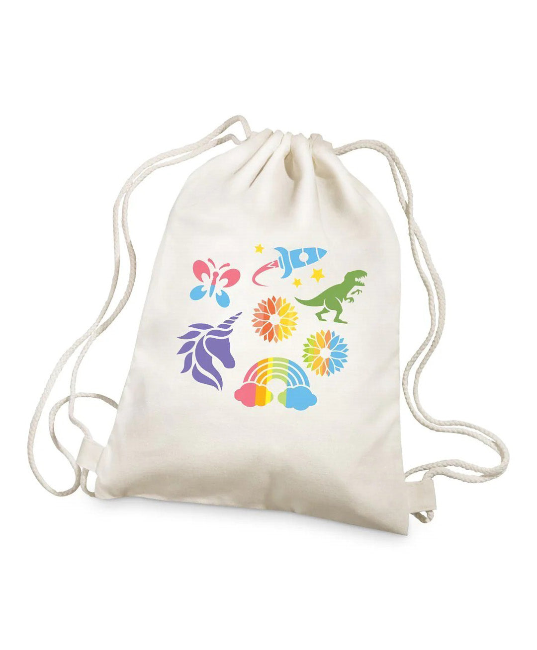 Stencil Backpack Printing