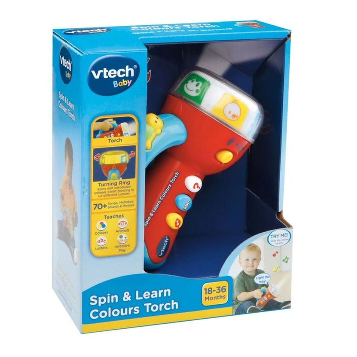 VTech Spin & Learn Colours Torch
