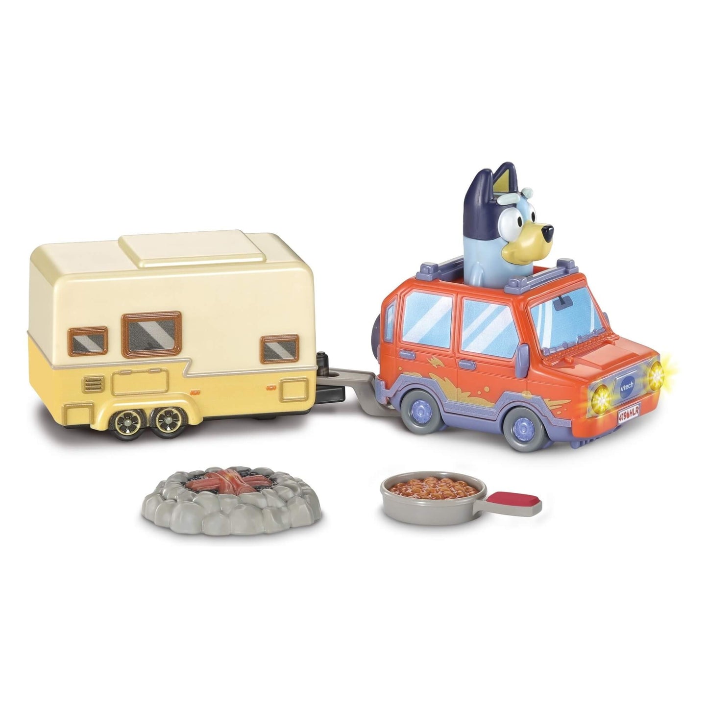 VTech Toot-Toot Drivers Bluey Family Car & Caravan