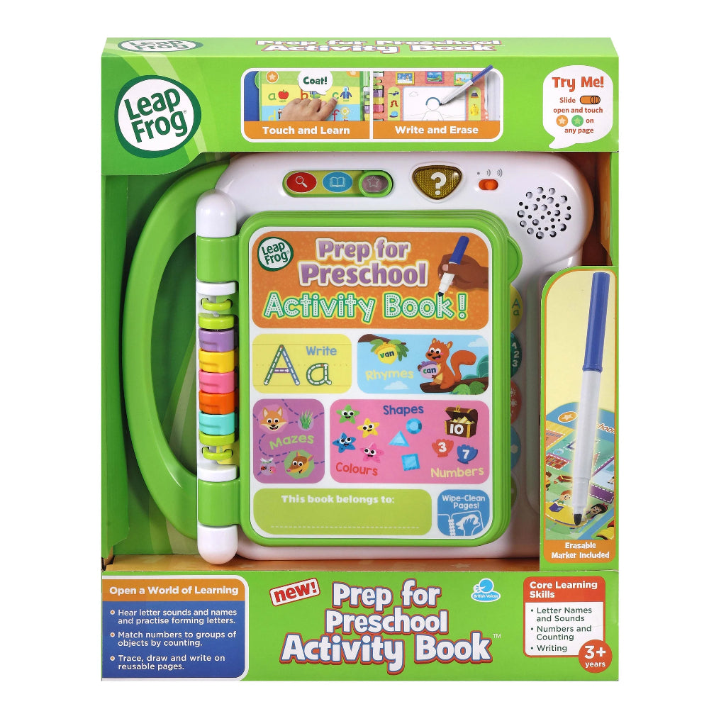 LeapFrog Prep for Preschool Activity Book