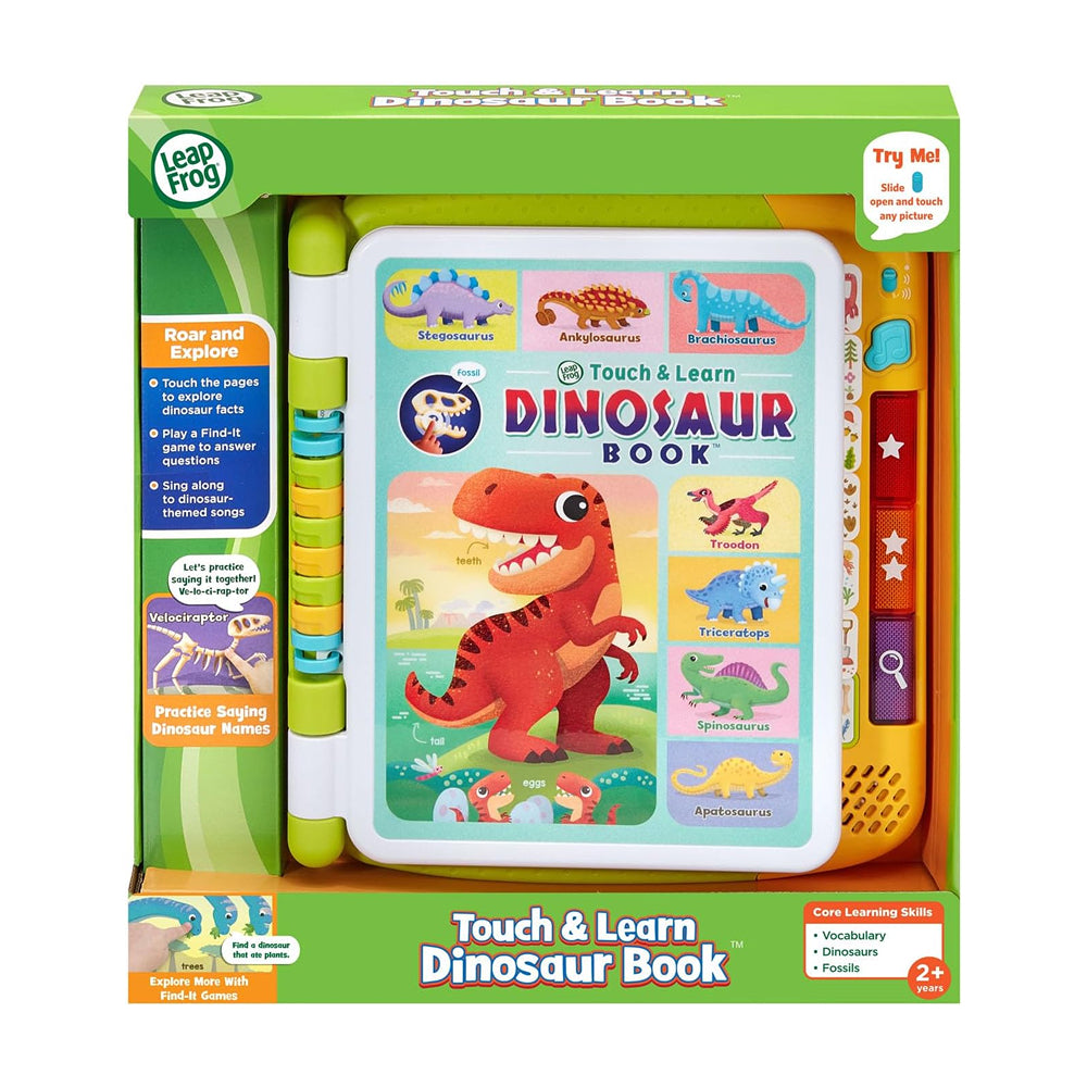 LeapFrog Touch & Learn Dinosaur Book Toy (3+ Years)