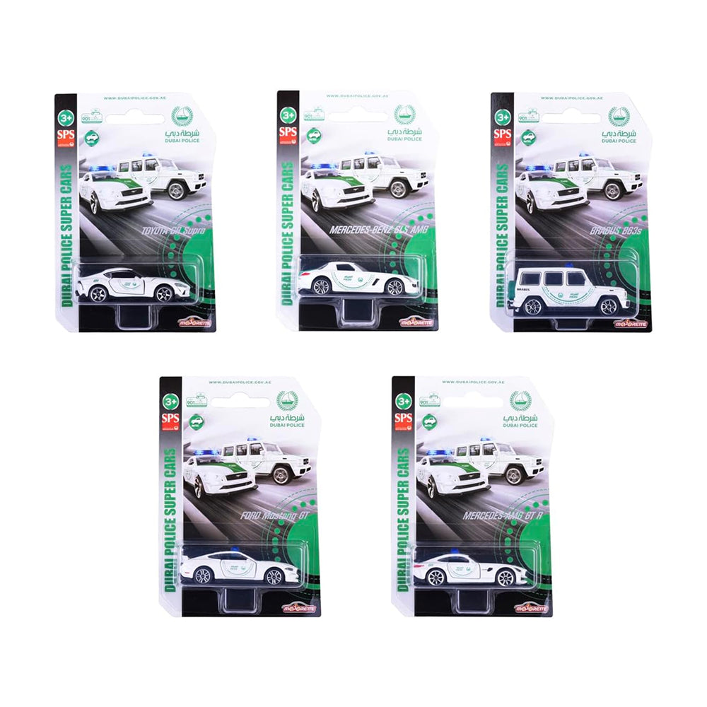 Majorette Dubai Police Single Car Assorted