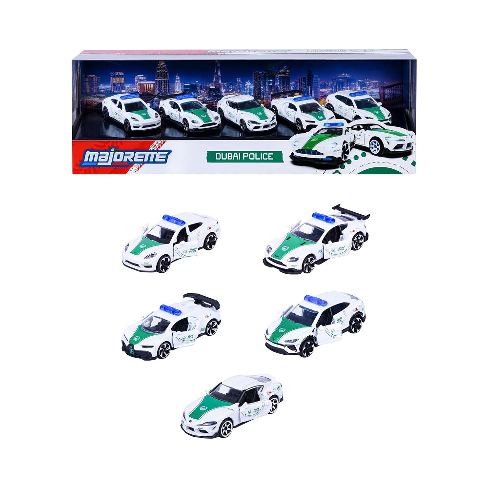 Majorette Dubai Police 5-Car Giftpack