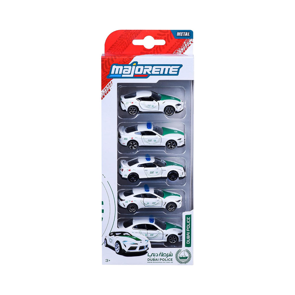 Majorette Dubai Police 5-Car Set