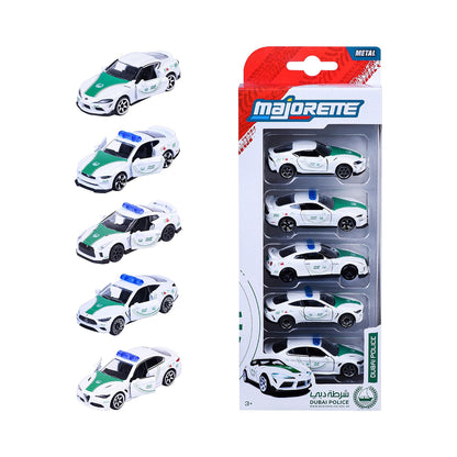 Majorette Dubai Police 5-Car Set