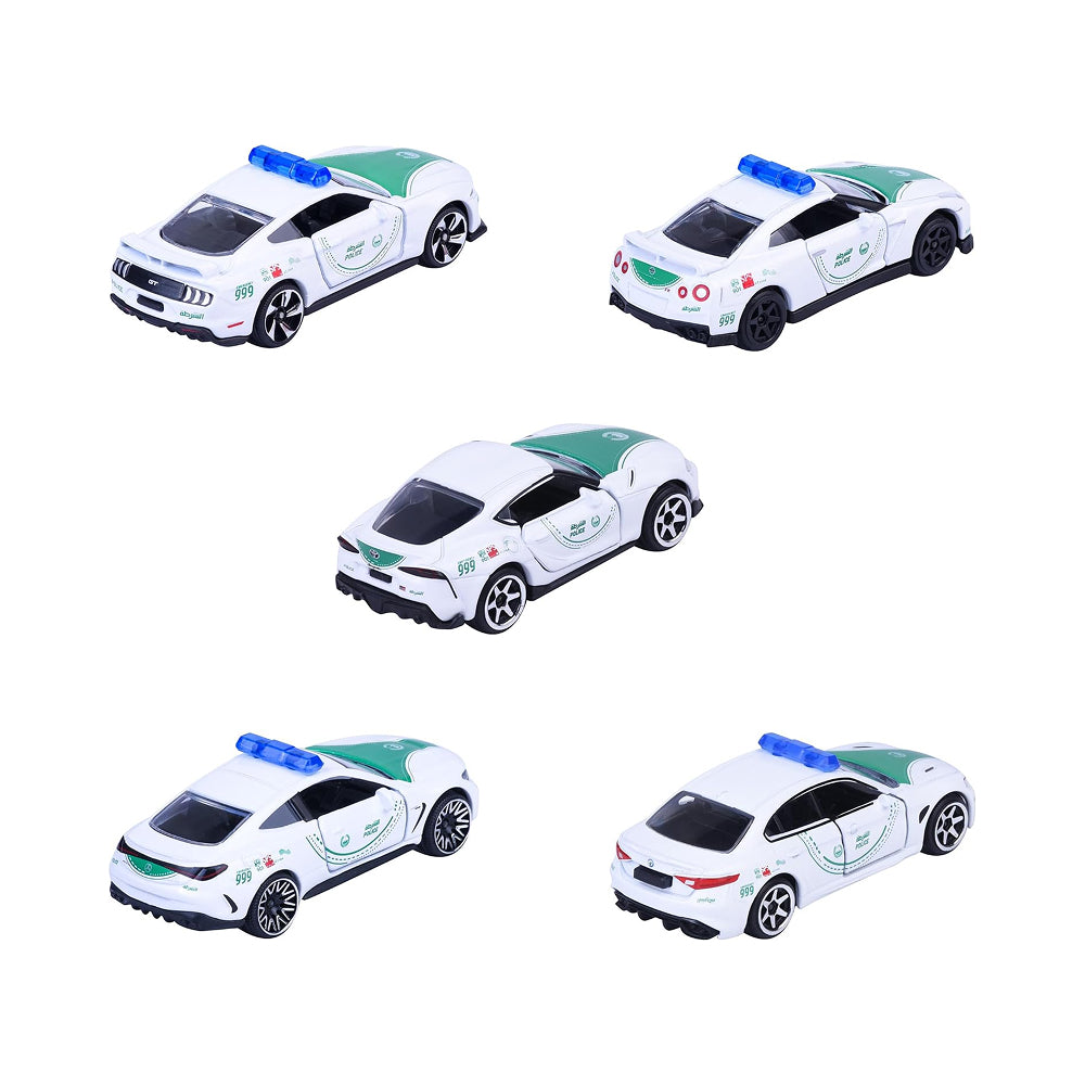 Majorette Dubai Police 5-Car Set