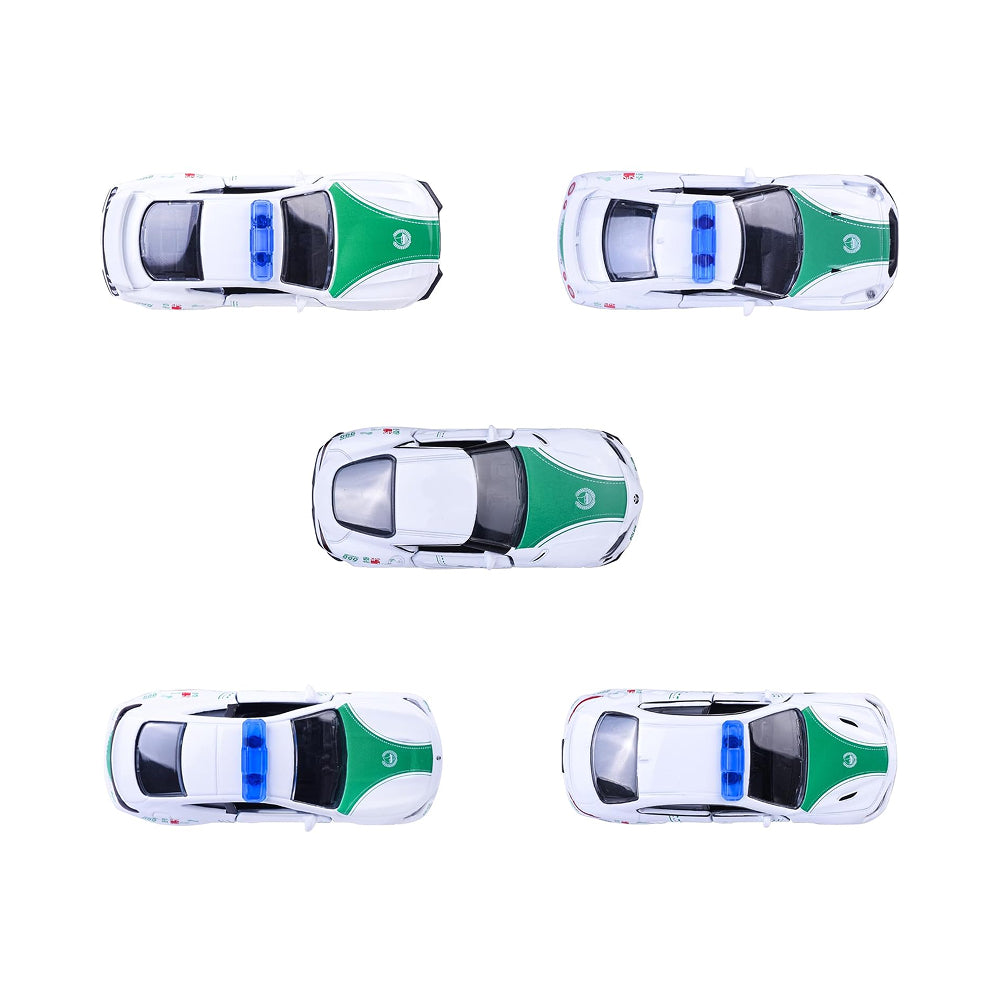 Majorette Dubai Police 5-Car Set