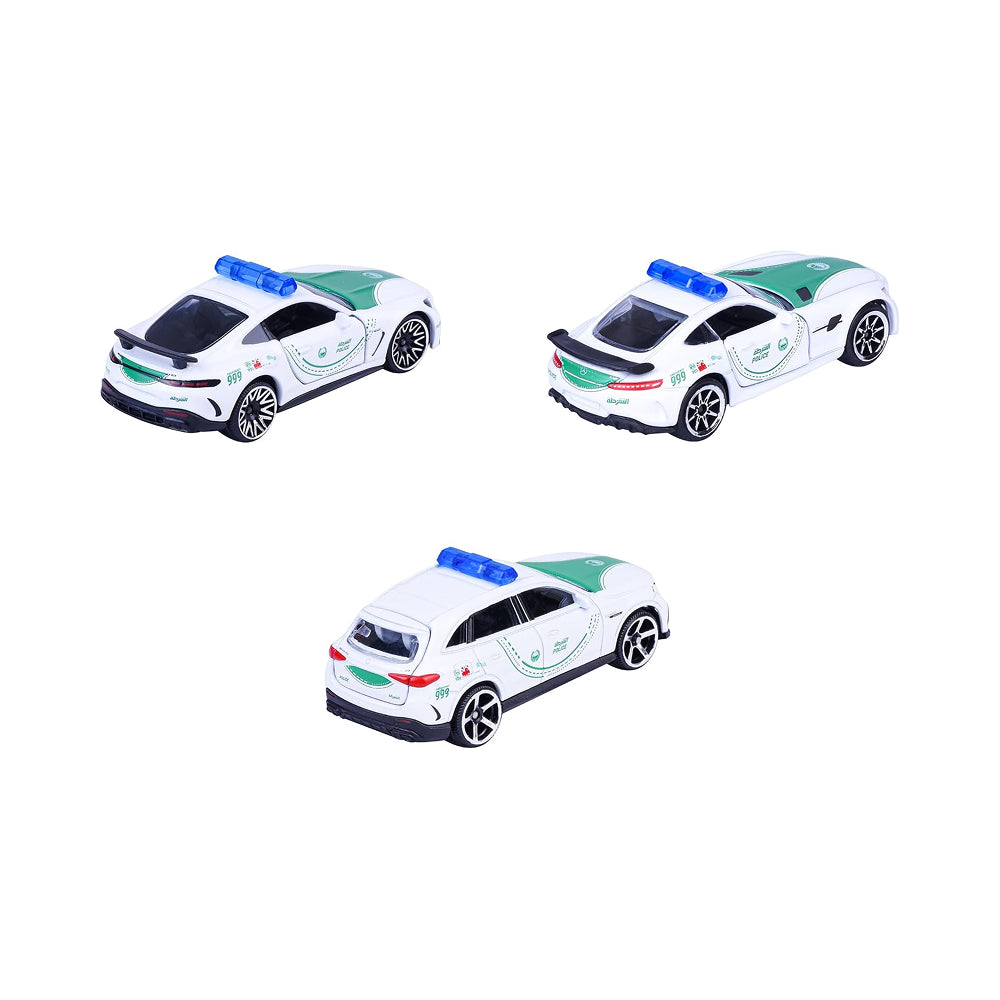 Majorette Dubai Police Mercedes-AMG 3-Car Set