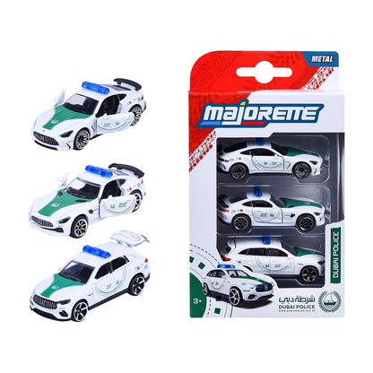 Majorette Dubai Police Mercedes-AMG 3-Car Set