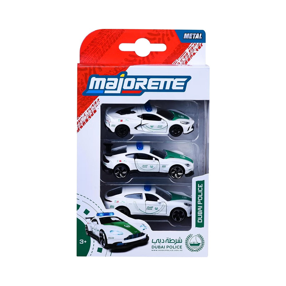 Majorette Dubai Police 3-Car Set