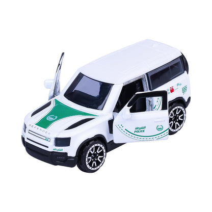 Majorette Dubai Police Deluxe Land Rover Defender