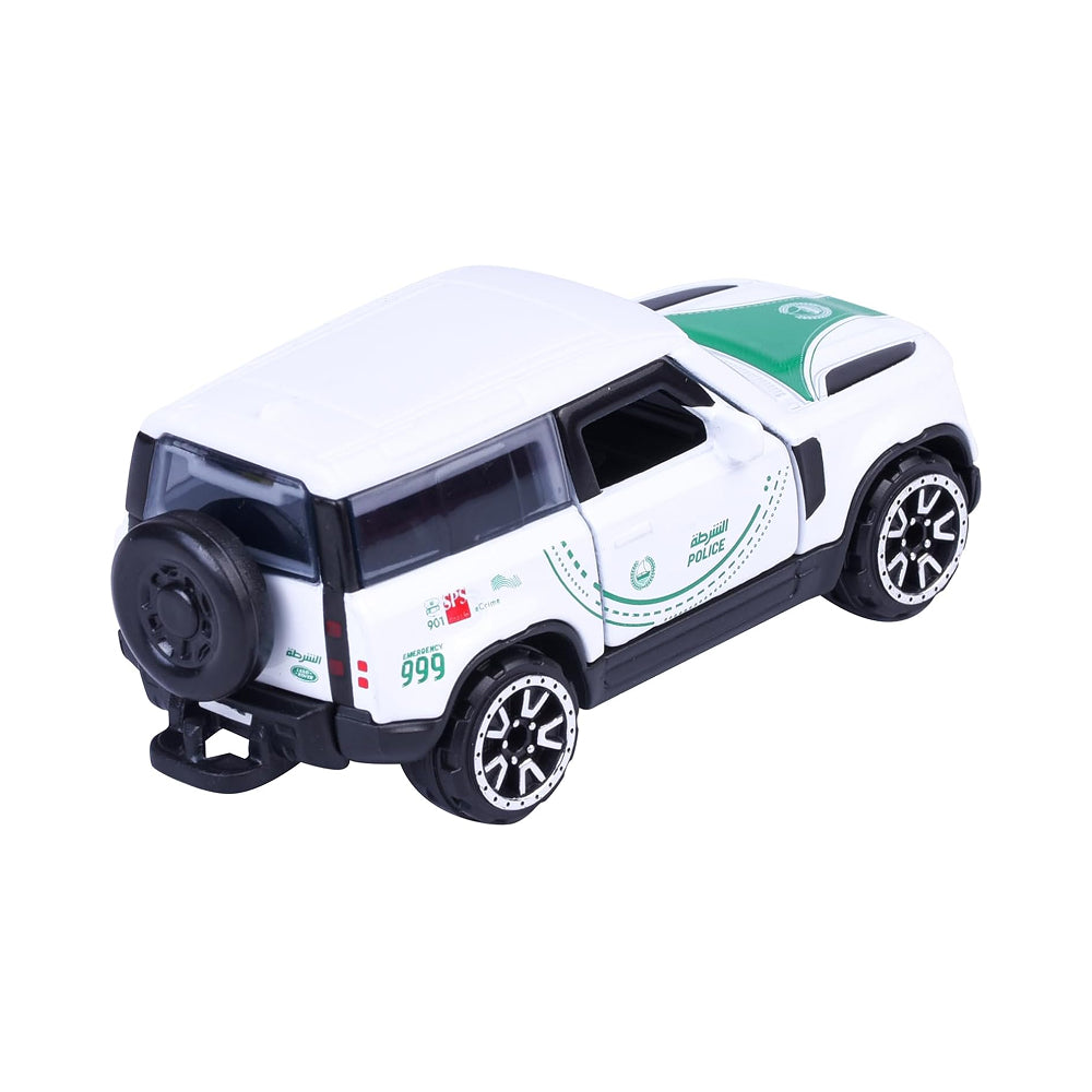 Majorette Dubai Police Deluxe Land Rover Defender