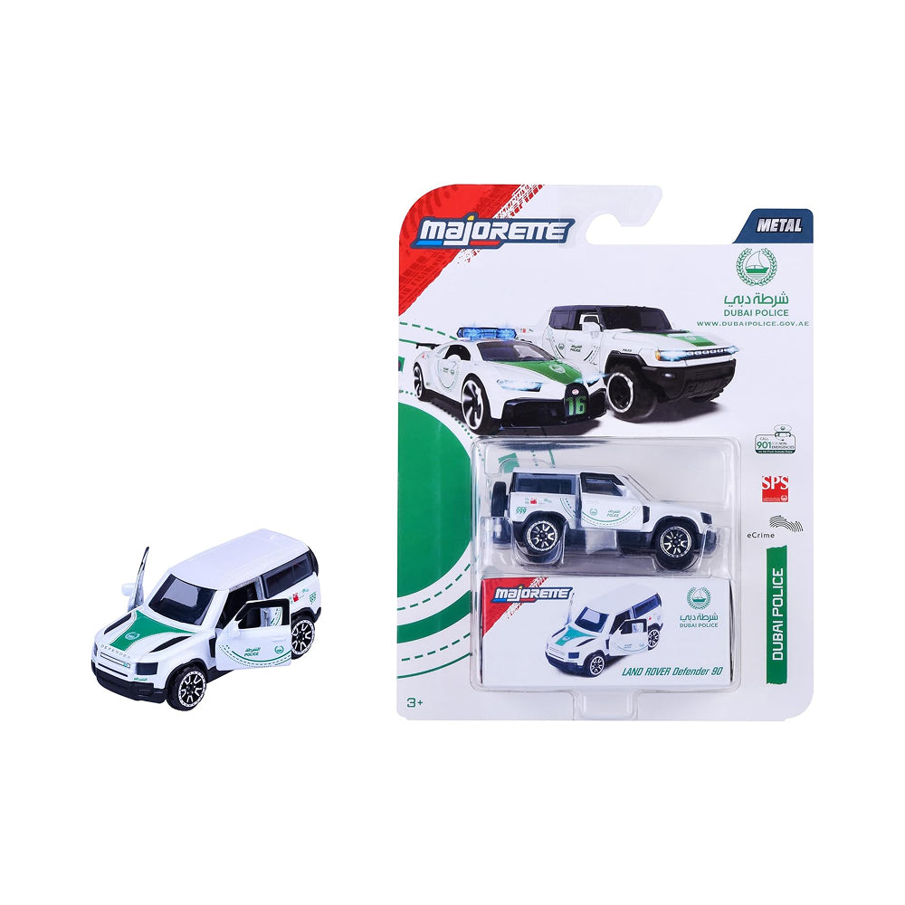 Majorette Dubai Police Deluxe Land Rover Defender