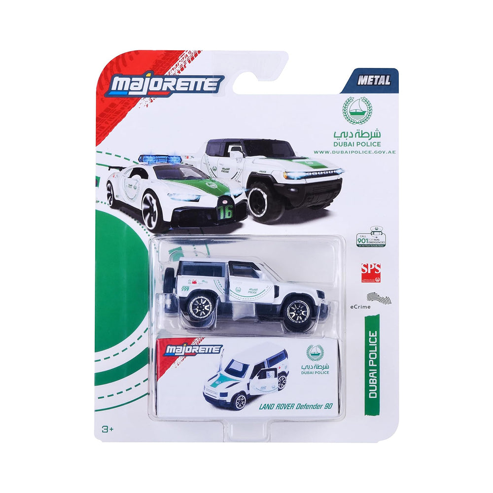 Majorette Dubai Police Deluxe Land Rover Defender