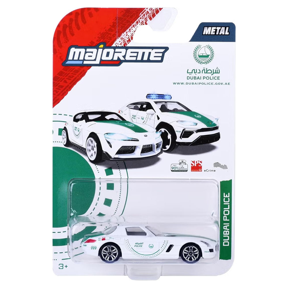 Majorette Dubai Police Mercedes-Benz SLS AMG
