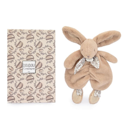 Doudou et Compagnie Rabbit Comforter Beige 29 cm