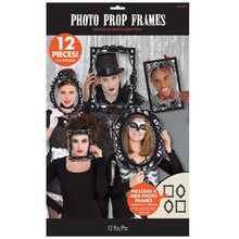 Gothic Photo Booth Frame Props 12Pcs