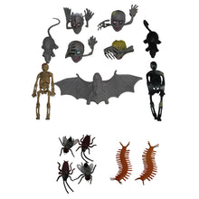 Halloween Creepy Crawly Favors, 100Pcs