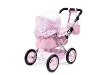Bayer Design Trendy Pink Leopard Doll Pram