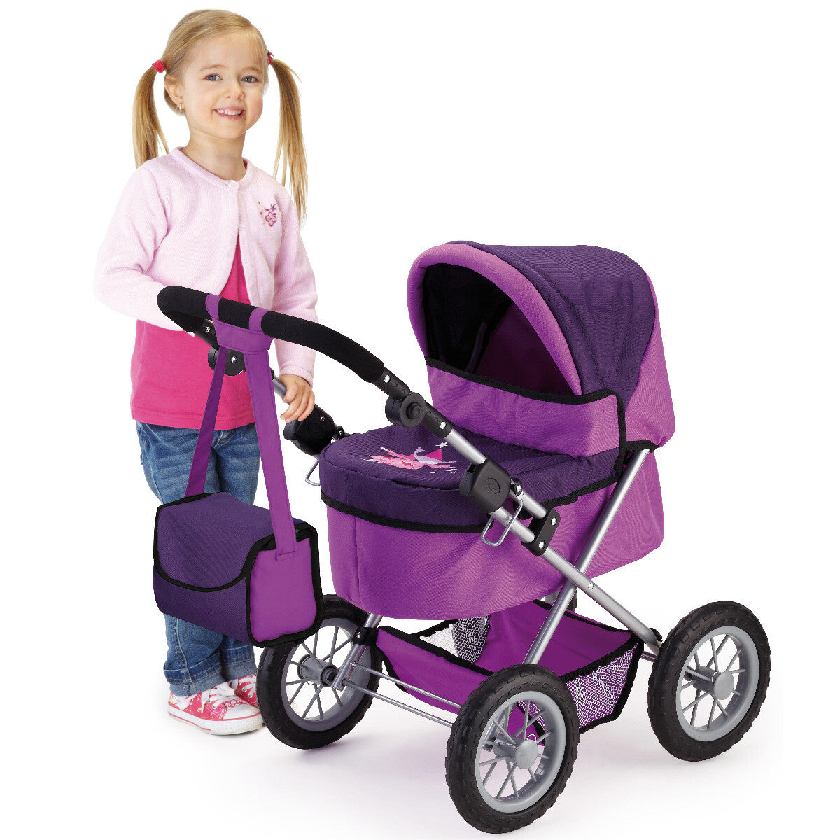 Bayer Design Trendy Doll Pram – Purple