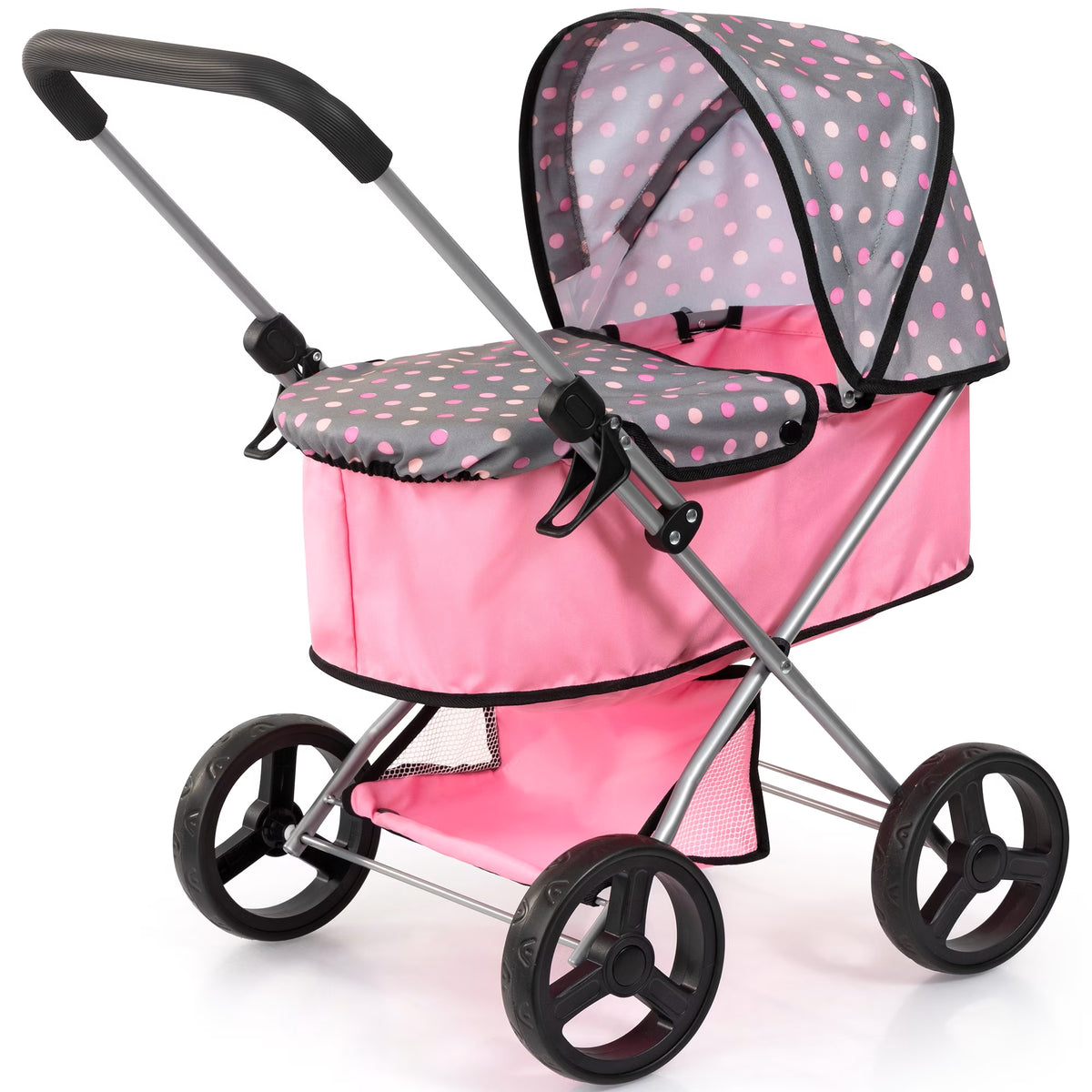 Bayer Design Go Doll Pram with Shopping Basket