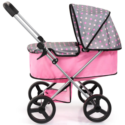 Bayer Design Go Doll Pram with Shopping Basket