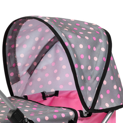 Bayer Design Go Doll Pram with Shopping Basket