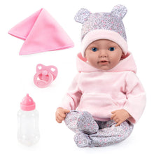 Bayer Design Reborn Baby Doll 38cm with Accessories