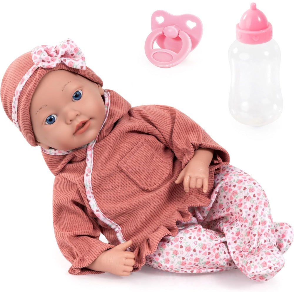 Bayer Design Reborn Baby Doll 38cm - Pink