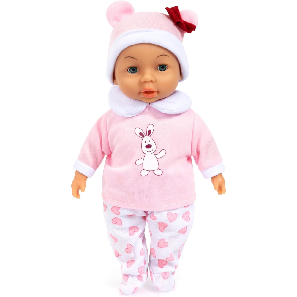 Bayer Design Baby Doll 28cm with Plush Toy