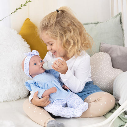 Bayer Design Reborn Baby Doll 38cm - Blue